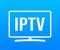 Iptv Badge, icon, logo. Vector stock illustration