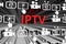 IPTV concept blurred background
