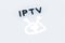 IPTV concept text sunlight 3D