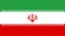 Iran flag standard size in asia