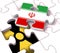 Iran Nuclear Deal Negotiation Or Talks With Usa - 3d Illustration