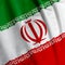 Iranian Flag Closeup