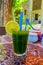 Iranian Green Mojito Drink