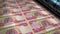 Iraq Dinar money banknotes printing seamless loop