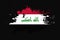 Iraq Flag With Grunge Effect Design