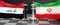 Iraq Iran summit, fight or a stand off between those two countries that aims at solving political issues, symbolized by a chess