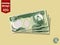 Iraqi dinar money paper vector design, iraq money concept