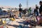 Iraqi Man Selling various tools an Iraqi Street