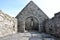 Ireland Aran island ruin church panorama1