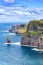 Ireland Cliffs of Moher landscape travel traveling portrait form