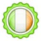 Ireland emblem icon, cartoon style