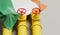 Ireland flag covering an oil and gas fuel pipe line. Oil industry concept. 3D Rendering