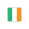 Ireland national flag flat icon