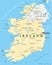 Ireland Political Map