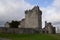 Ireland`s Ross Castle Made of Stone in Killarney National Park