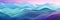 Iridescent blue green and purple pinkish tones abstract gradient , generated by AI