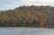 Iridescent Fall Colors on a Remote Lake