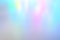 Iridescent holographic abstract aurora light neon colors background. Blurred pastel multicolored backdrop from lights.