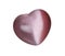 Iridescent Pink Heart Stone