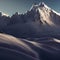 The iridescent splendor of glacial monoliths. A snow-clad high-altitude sanctuary, where sunlight embraces the
