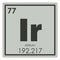 Iridium chemical element