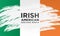 Irish-American Heritage Month Background