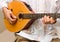 Irish bouzouki player