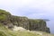 Irish coast ireland rock overhanging the sea