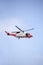 Irish coastguard rescue helicopter