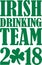 Irish drinking team 2018