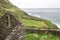 Irish Farmhouse Ruins on Mountain Cliff