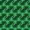 Irish four leaf lucky clovers background for Happy St. Patrick s Day. seamless pattern