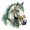 Irish horse watercolor