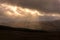 Irish landscape. Ireland. After the Storn. Cloudscape