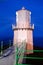 Irish lighthouse at night