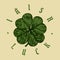 irish luck shamrock