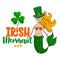 Irish Mermaid - funny St Patrick`s Day