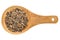 Irish moss seaweed - isolated spoon