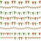 Irish party bunting