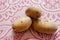 Irish Potatoes On Red and White Tablecloth
