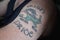 Irish pride tattoo on arm