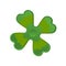 Irish spinner clover shamrock. Hand toy for Ireland. Green Clove