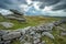 Irishmans wall and Logan stone, belstone Dartmoor