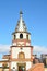 Irkutsk. Ancient Epiphany Bogoyavlensky Cathedral in the spring