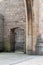 Iron bar gates within the York City Stone Walls in York, England