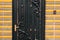 Iron beautiful wrought iron the door