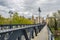 Iron Bridge in LogroÃ±o, La Rioja. Spain.