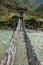 Iron chain bridge, Tamchoe Monastery, Bhutan