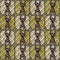 Iron chains with glazed tiles seamless texture
