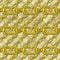 Iron chains with money seamless texture